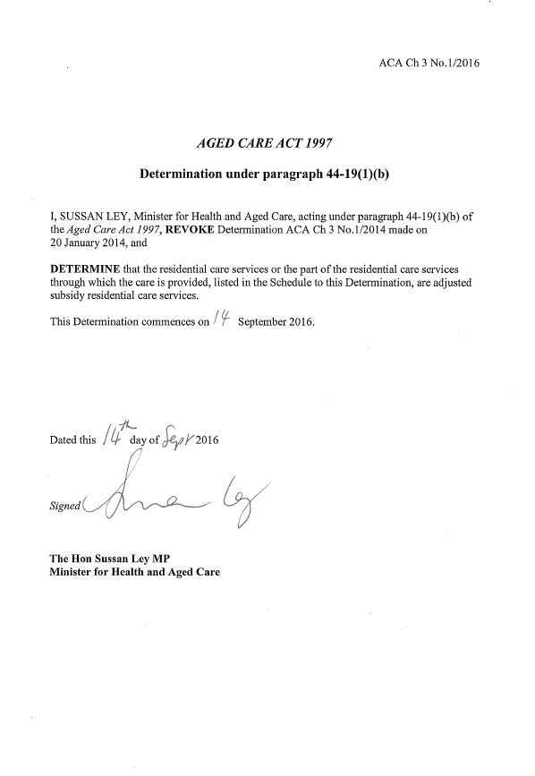 adjusted subsidy reduction determination cover image