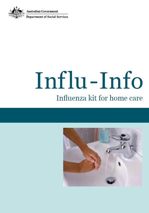 Handbook — Influenza Kit for Home Care cover image