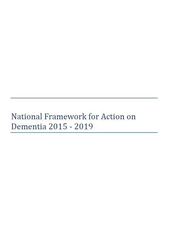 national framework for action on dementia 2015-2019 cover image