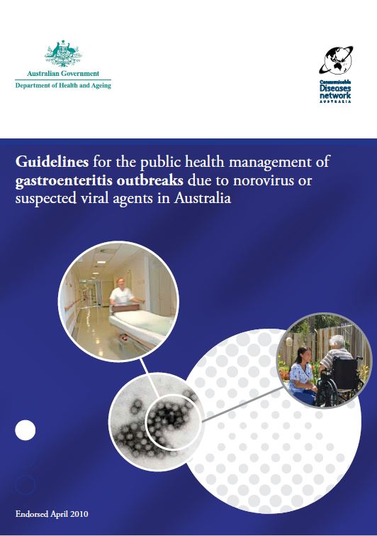 Cover image for CDNA Guidelines for the public health management of gastroenteritis outbreaks due to norovirus or suspected viral agents in Australia