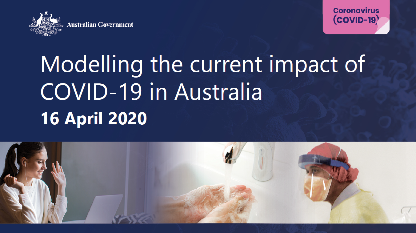 Cover image for Modelling the current impact of COVID-19 in Australia