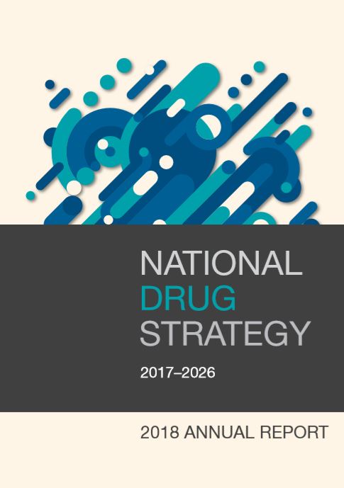National Drug Strategy 2018 Annual Report cover