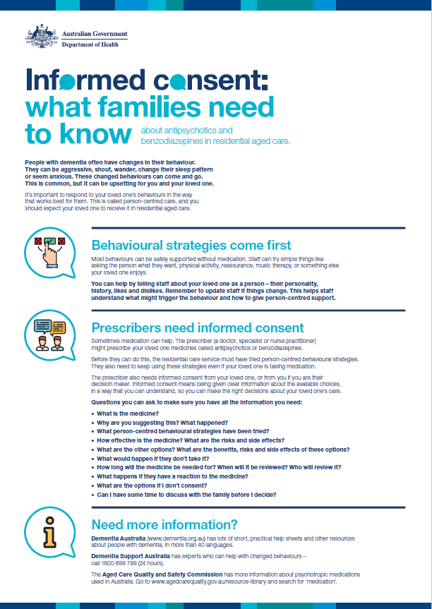 Cover image for Informed consent what families need to know