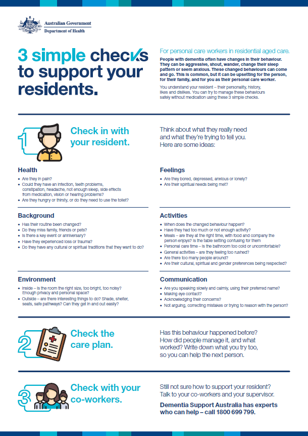 Cover image for 3 simple checks to support your residents