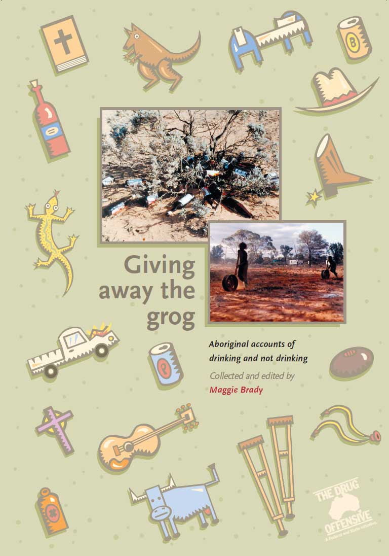 Giving away the grog cover