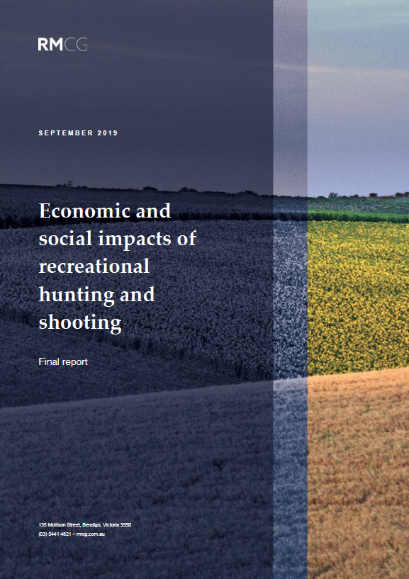 Cover image for Economic and social impacts of recreational hunting and shooting report