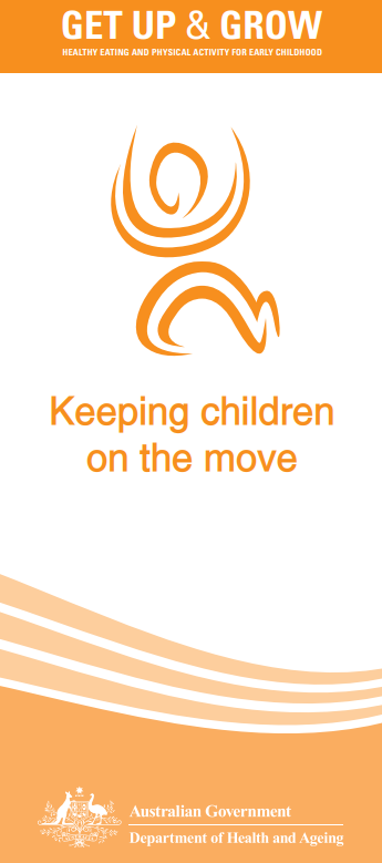 Get Up & Grow Brochure - Keeping children on the move