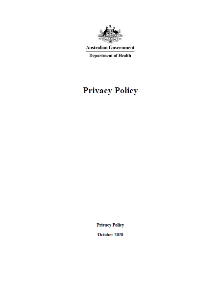 Cover image for Privacy policy – October 2020