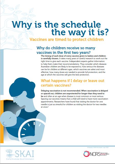 besejret sanger enkelt gang Why is the National Immunisation Program schedule the way it is? fact sheet  | Australian Government Department of Health