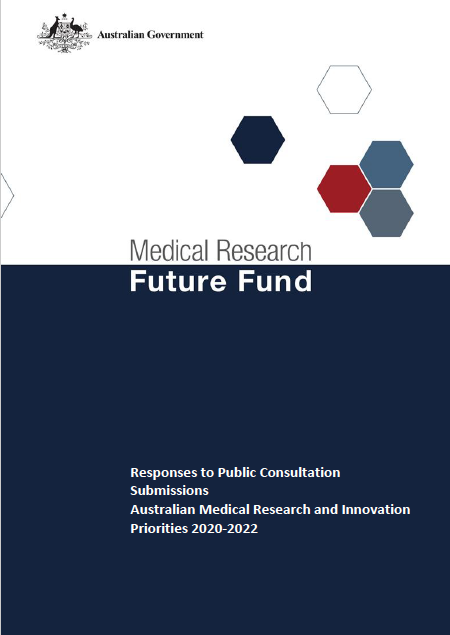 Cover image for Australian Medical Research and Innovation Priorities – Consultation report