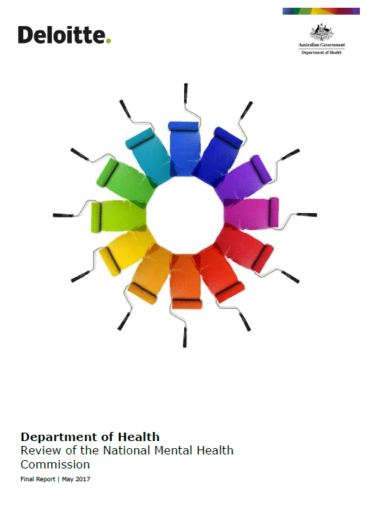 Cover image for Review of the National Mental Health Commission
