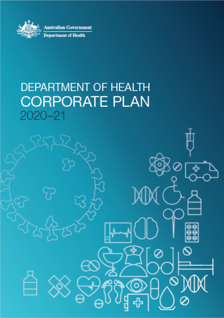 Cover image for 2020-21 Corporate Plan