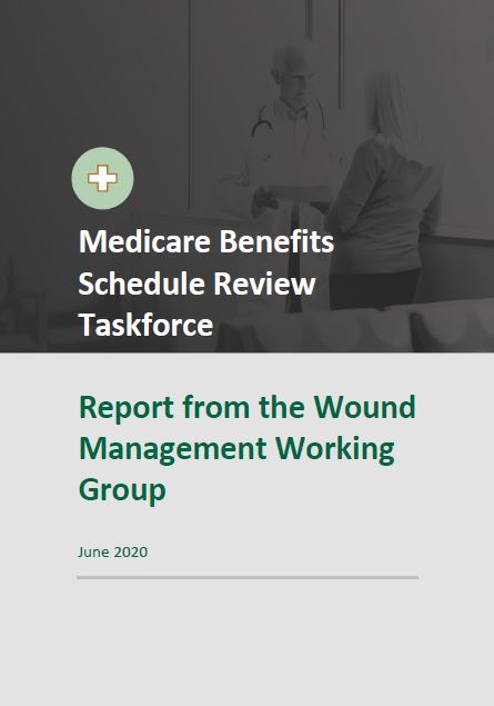 Report from the Wound Management Working Group cover