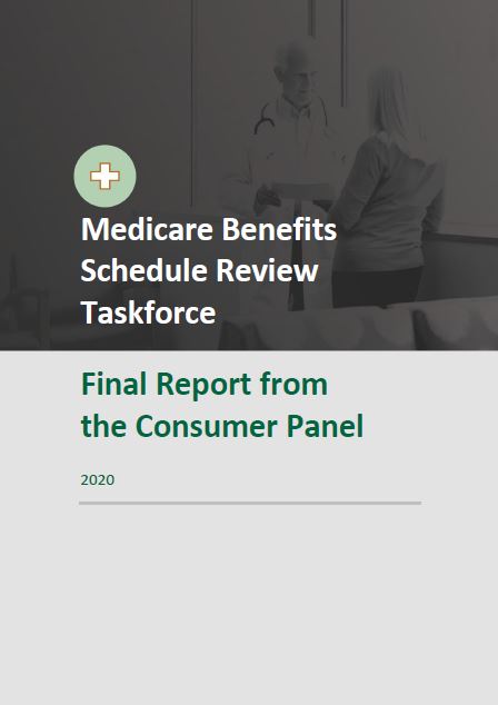 Final Report from the Consumer Panel cover