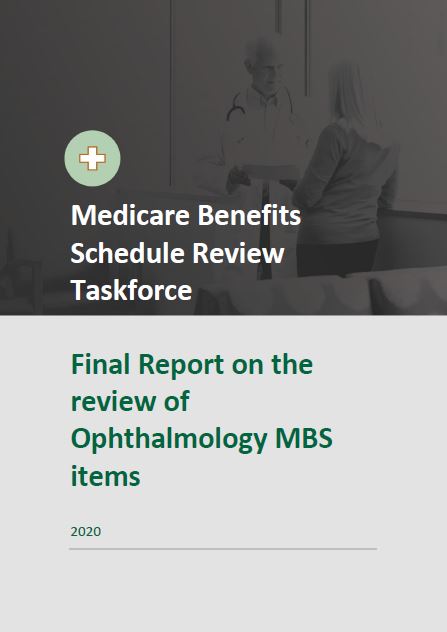 Final Report on the review of Ophthalmology MBS items