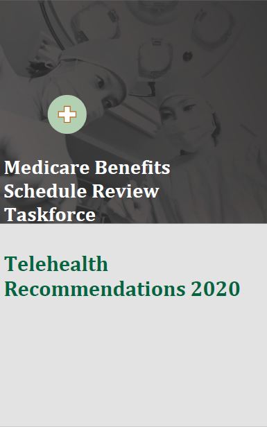 Telehealth Recommendations 2020 cover
