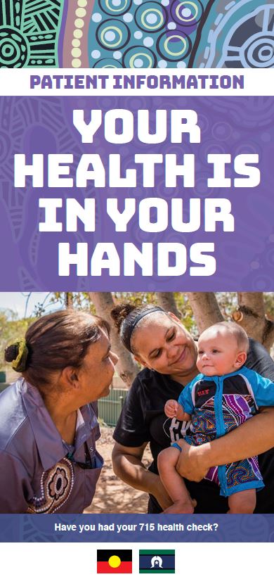 Cover image for your health is in your hands brochure