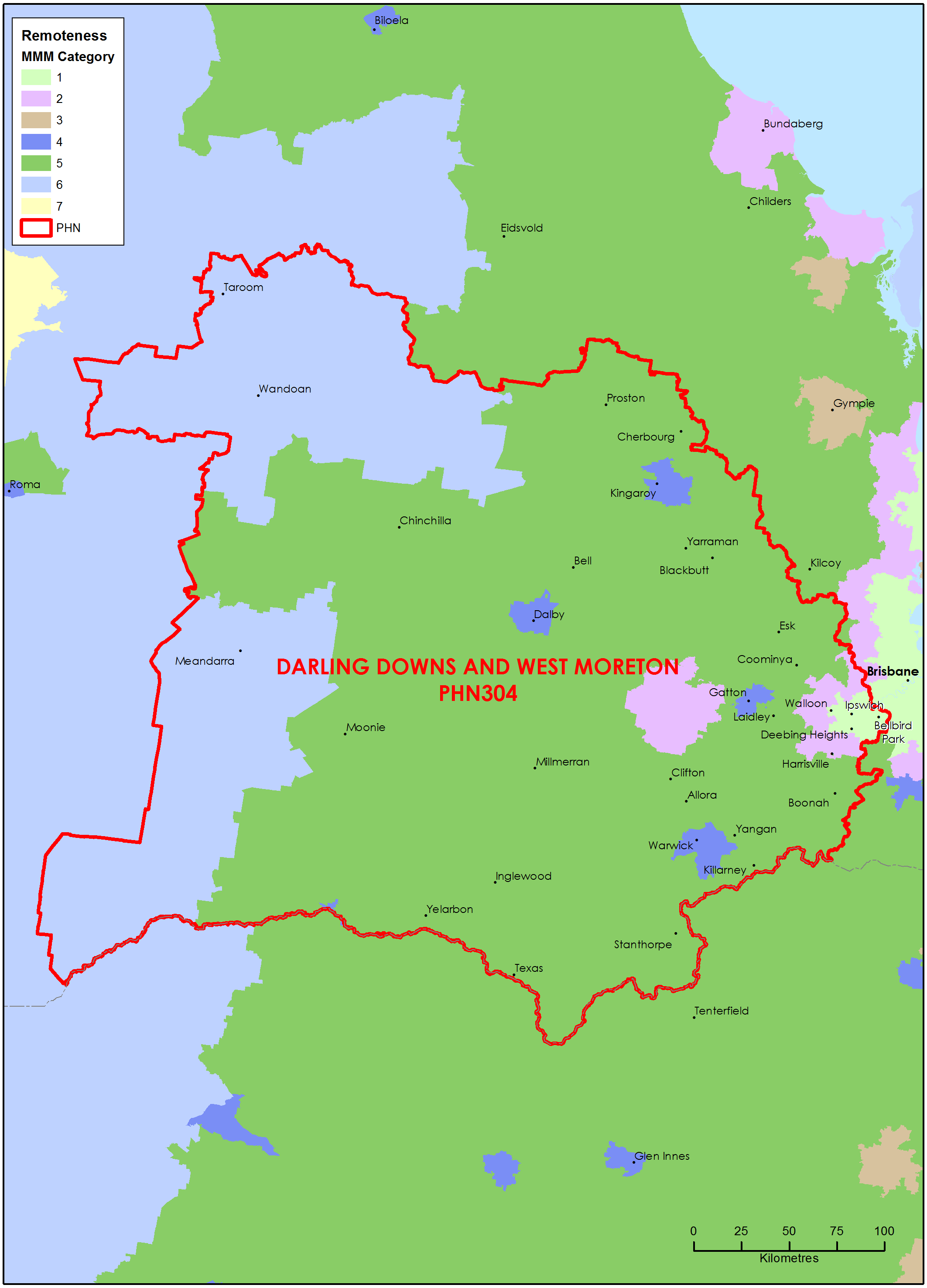 Darling Downs and West Moreton Qld Primary Health Network PHN