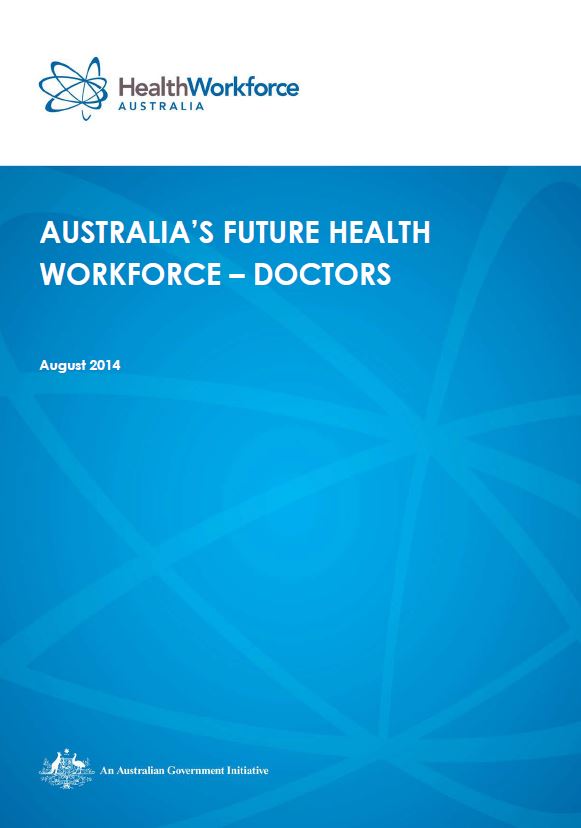 Doctors – Australia’s Future Health Workforce report cover image