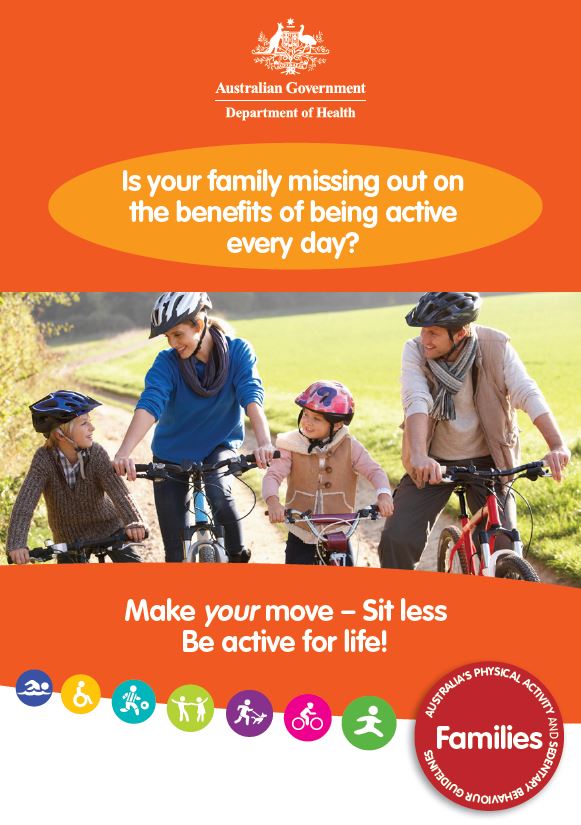 Cover image for Make your move – sit less, be active for life – family guide