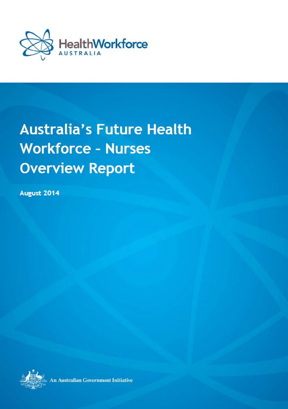 Nurses – Australia’s Future Health Workforce reports cover image