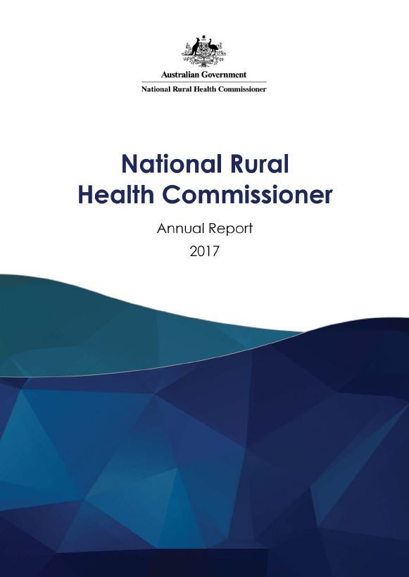 Cover image of NRHC annual report 2017