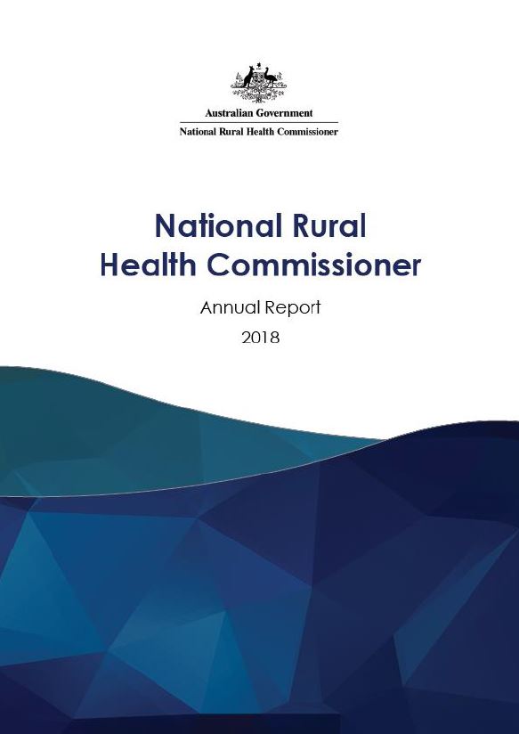 Cover image of NRHC annual report 2018