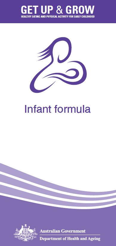 Cover image for Get up and Grow – Infant formula