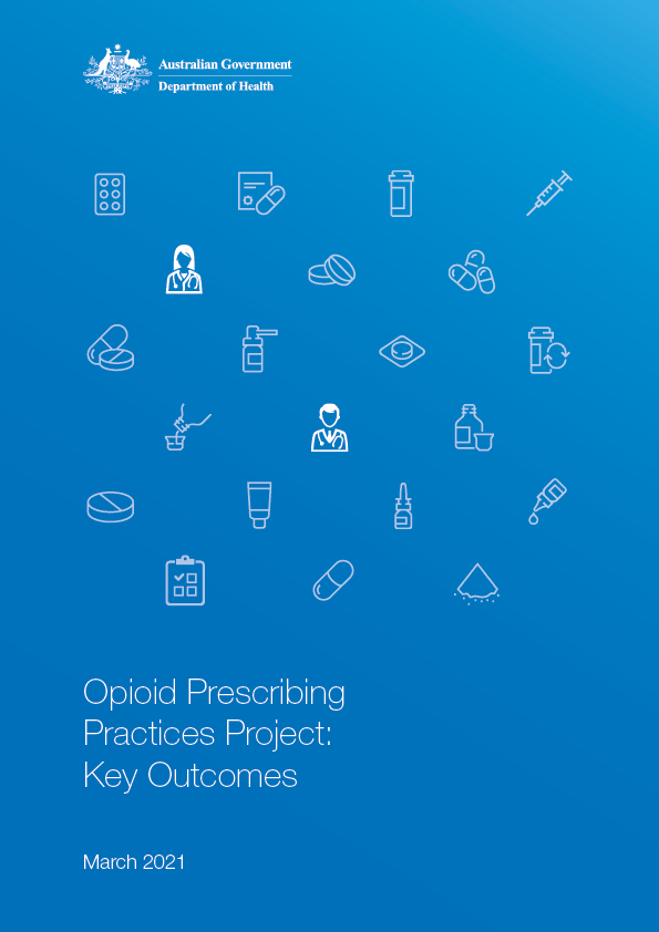 Opioid Prescribing Practices Project - Key Outcomes cover