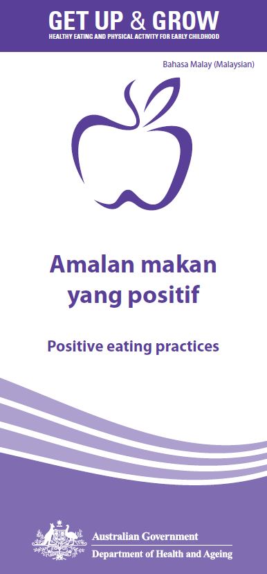 Cover image for Amalan makan yang positif (Positive eating practices)
