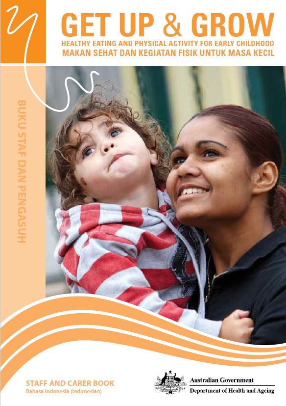 Cover image for Buku staf dan pengasuh (Staff and carer book)