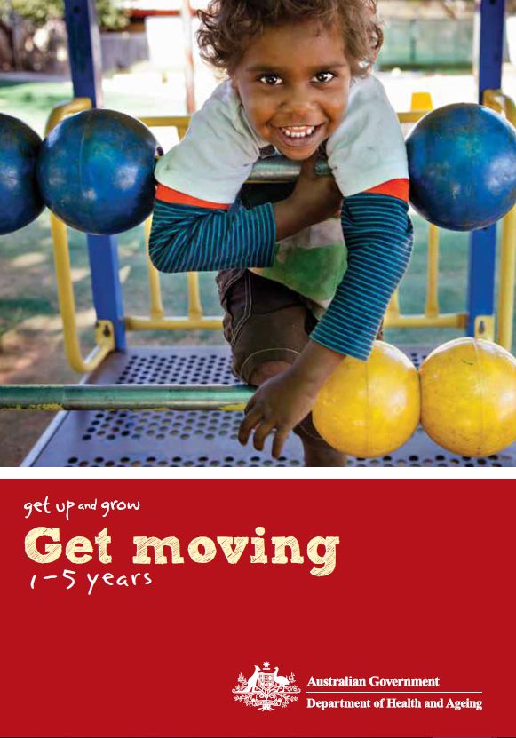Cover image for Get moving – 1 to 5 years