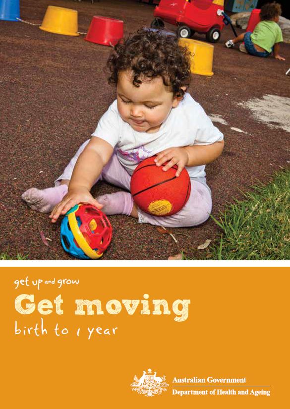 Cover image for Get moving – birth to 1 year