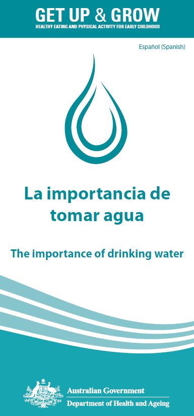 Cover image La importancia de tomar agua (The importance of drinking water)