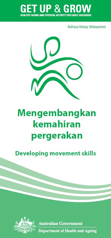 Cover image for Mengembangkan kemahiran pergerakan (Developing movement skills)