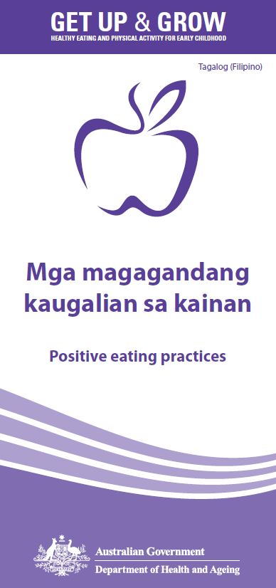 Cover image for Mga magagandang kaugalian sa kainan (Positive eating practices)