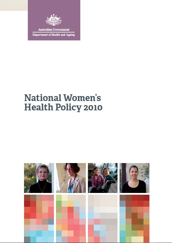 Cover image for National Women’s Health Policy 2010