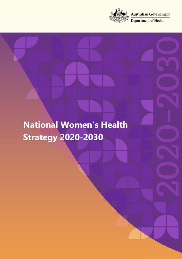 Cover image for National Women’s Health Strategy 2020–2030