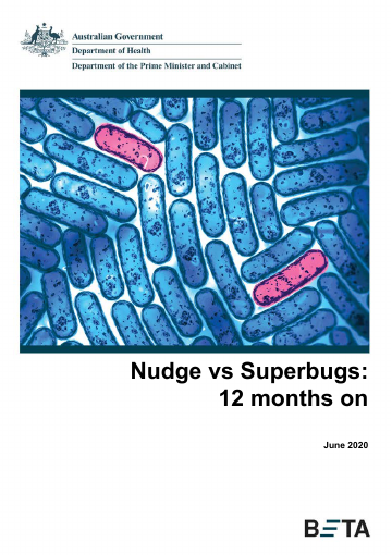 Cover of Nudge vs superbugs 12 months on