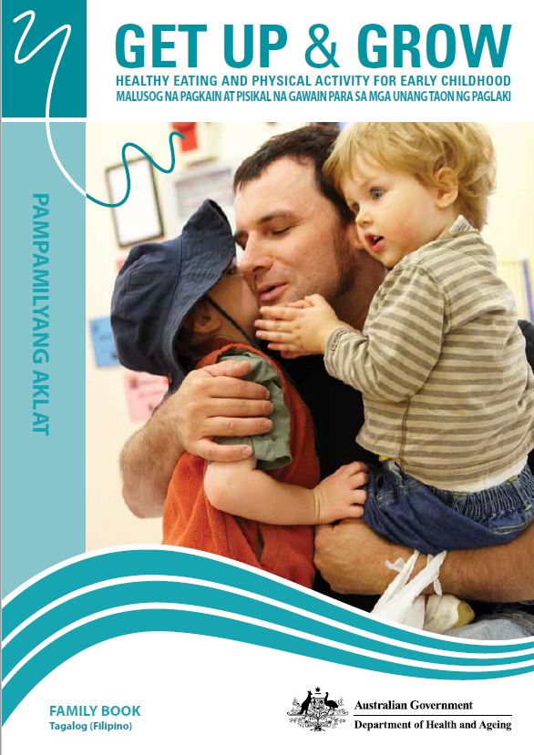 Cover image for Pampamilyang aklat (Family book)