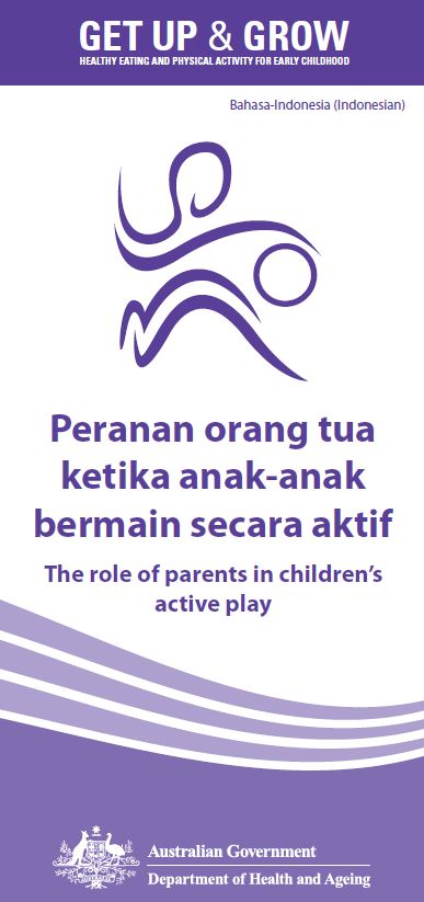 Cover image for Peranan orang tua ketika anak-anak bermain secara aktif (The role of parents in children’s active play)