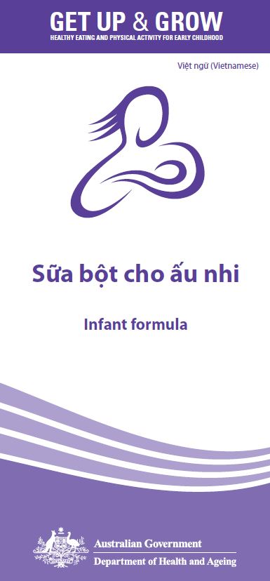 Cover image for Sữa bột cho ấu nhi (Infant formula)