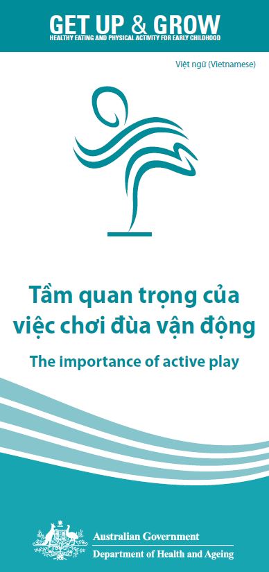 Cover image for Tầm quan trọng của việc chơi đùa vận động (The importance of active play)