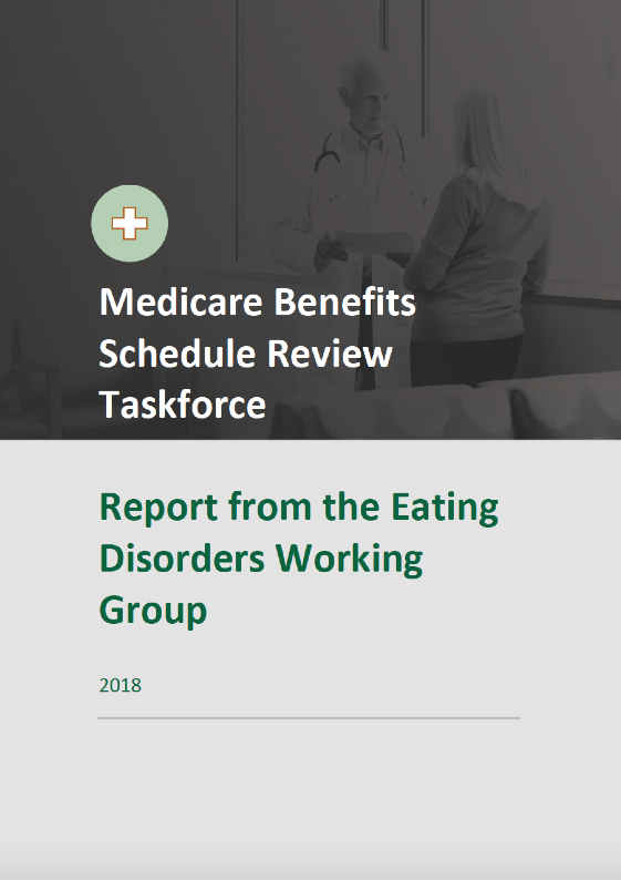 Cover image for Taskforce-endorsed report – Eating Disorder Working Group 