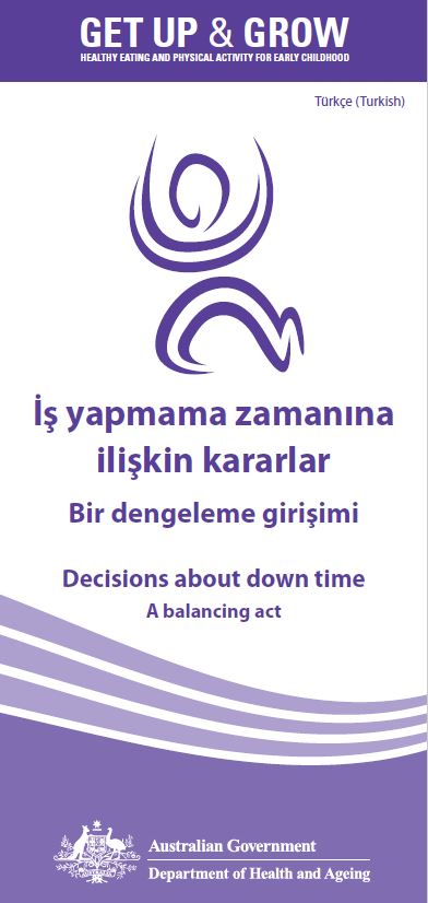 Cover image for İş yapmama zamanına ilişkin kararlar: Bir dengeleme girişimi (Decisions about down time: a balancing act)