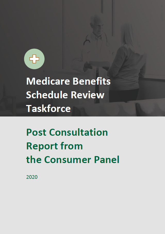 Cover image of final report from the Consumer Panel. 