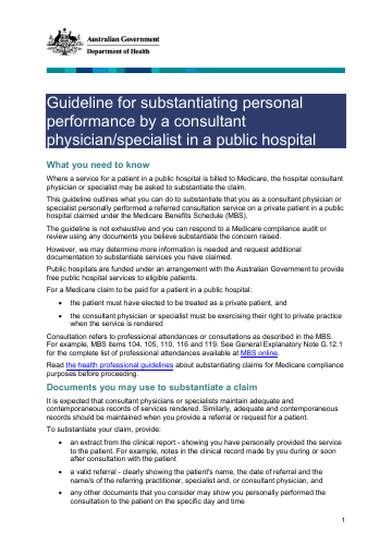 Cover of guideline