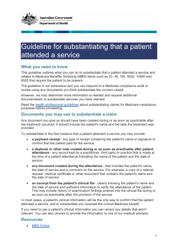 Cover of guideline