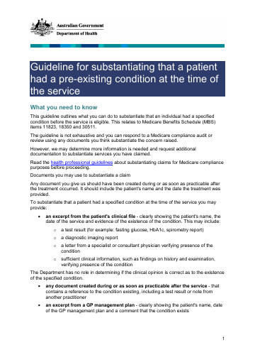 Cover of guideline