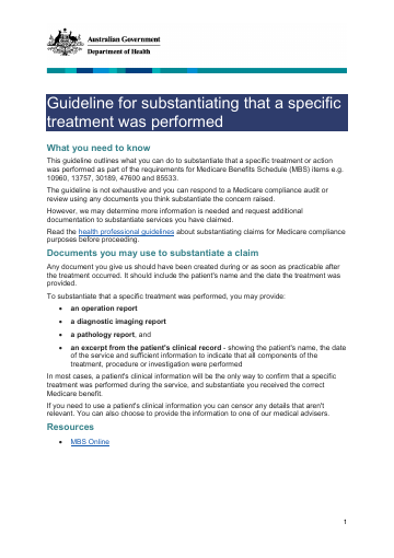 Cover of guideline